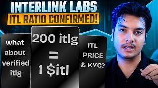 Interlink Labs ITLG To ITL Ratio | Verified ITLG &ITL | Interlink Network KYC | Cryptomentory