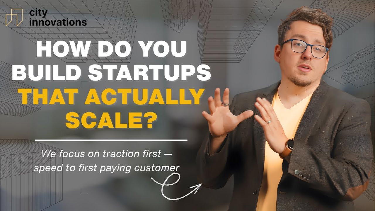 City Innovations: The Venture Studio Built on Traction First - YouTube