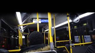 Onboard a C40LF (570) B103 Limited bus from East 80th St/Pardegat 4th St to Avenue M/Canarsie Road