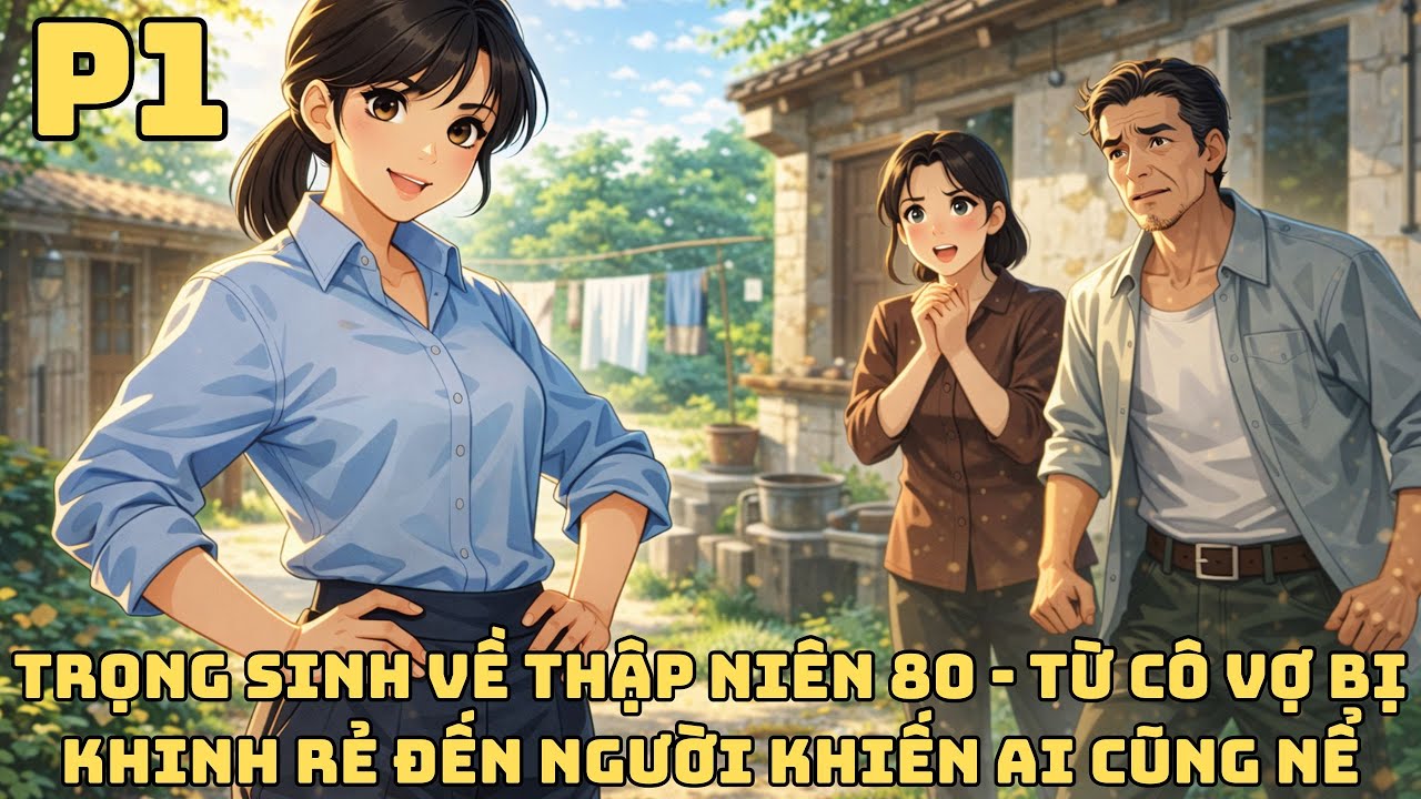 Truyện Audio| TRỌNG SINH VỀ THẬP NIÊN 80 - TỪ CÔ VỢ BỊ KHINH RẺ ĐẾN NGƯỜI KHIẾN AI CŨNG NỂ - P1