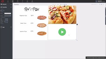 Creating Digital Content-Menu Board