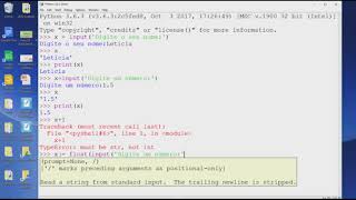 Tutorial de Informática - Entrada e Saída de Dados em Python