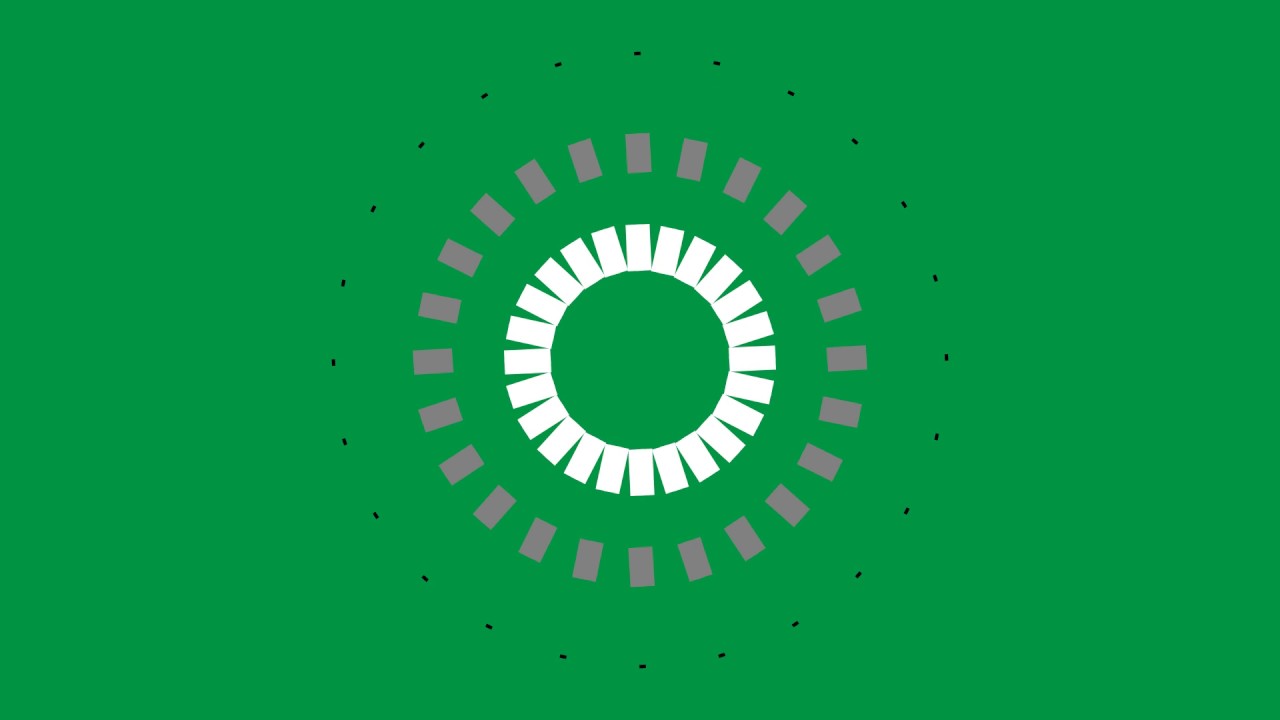 Circle Burst Assets Green Screen  Circle 4 Slow
