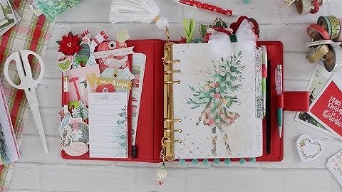 Cocoa Daisy December Planner Set Up.