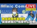 【LIVE直播】無症狀猝死案例增  莫德納開打  指揮中心說明