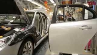 Saab 9-3 NEVS Assembly: Final Production line, March 2014