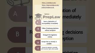 Topic: Human Rights –Interpretation of Legislation Question 16  #sqe1 #viralvideo #viral #law #uklaw