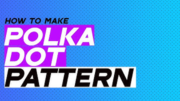How to Create Dot polka Pattern in Adobe Photoshop with easy steps