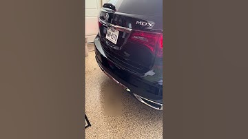 2019 Acura MDX Straight Pipe Cold Start