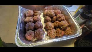 Swedish Style Homemade Meatballs