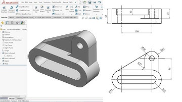 SolidWorks Tutorial for beginners Exercise 33