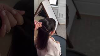 How to Tuck a Little Girl&#39;s Front Hair Without Braiding (Easy Hairstyle Tutorial)