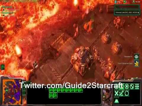 Starcraft 2 Wings of Liberty Lava Surge.wmv