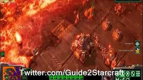 Starcraft 2 Wings of Liberty Lava Surge.wmv