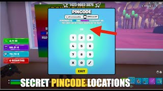 SPACE TYCOON MAP FORTNITE CREATIVE - HOW TO FIND SECRET PINCODE NUMBERS XP LOCATIONS