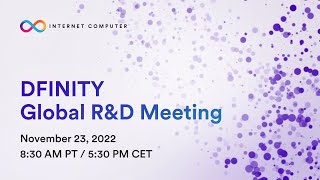 Global R&D - November 2022