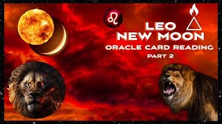 Leo New Moon Vision Quest Path Decision Time Phoenix & The Mirror Oracle Card Reading