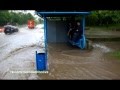 Потоп в Молодечно после ливня 25 мая 2016 года