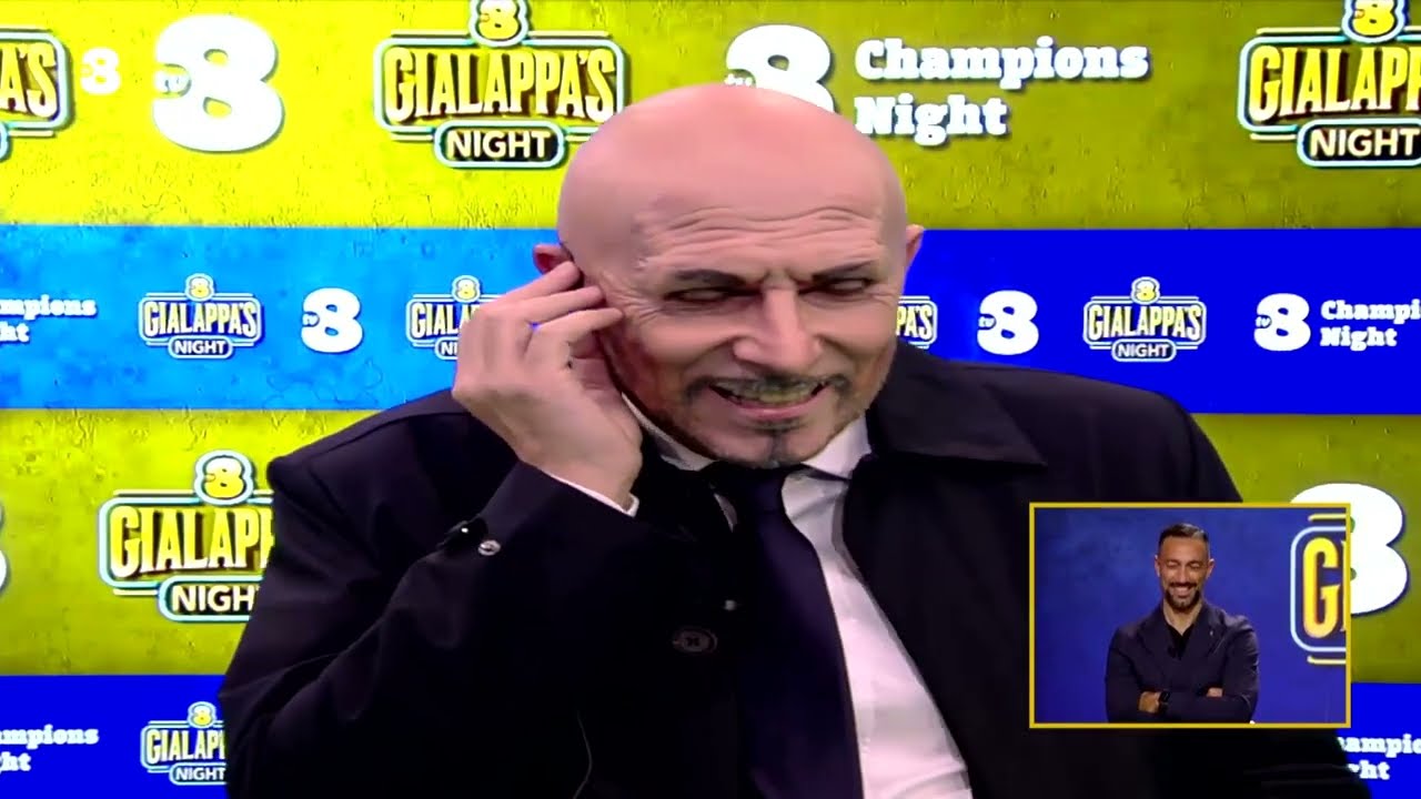 C’è grande rispetto tra Spalletti, Borriello e Quagliarella - Tv8 Gialappa's Night