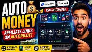 Automate Partnerstack Affiliate Updates With N8N Partners, Update Sheets Auto-Sync Links
