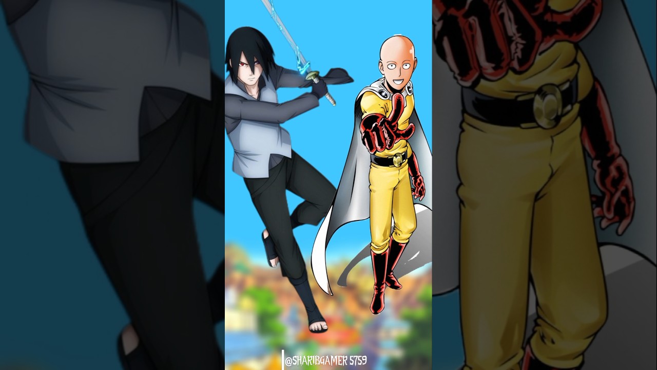 "Sasuke vs Saitama 😤 Who’s Truly Unstoppable? 🔥"