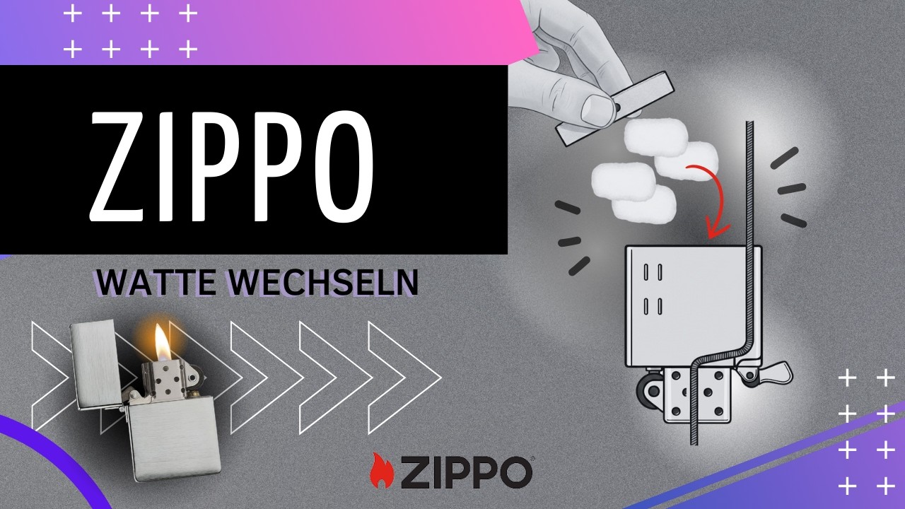 Zippo Watte wechseln – Schnelle Anleitung