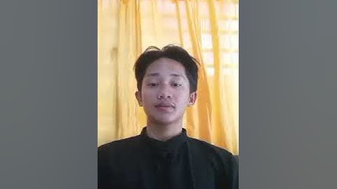 Purposive Communication (Memorized Speech)