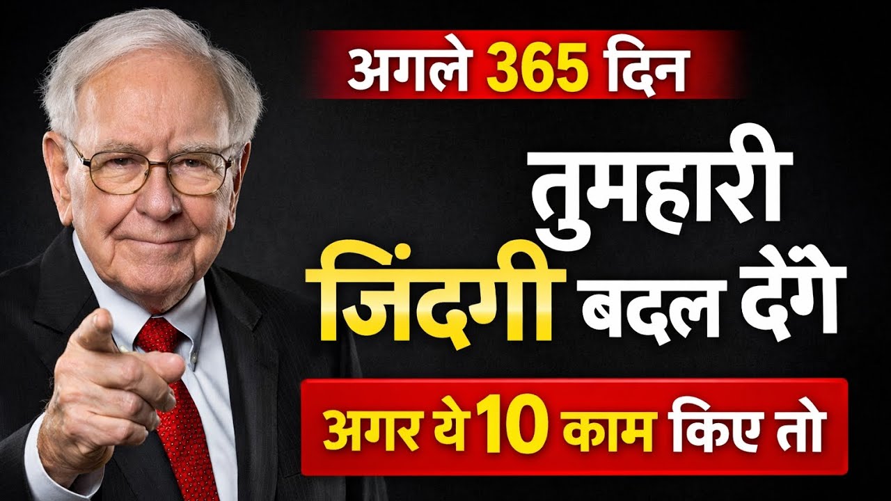 अगर अगले 1 साल में जिंदगी बदलनी है तो ये 10 काम अभी शुरू करो