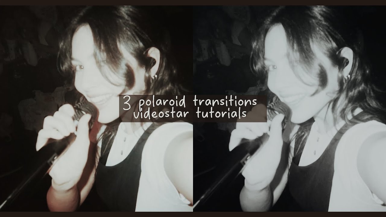 3 polaroid transitions | videostar tutorials