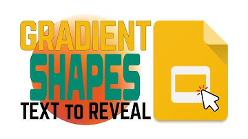 Use Gradient Shapes to Reveal Texts in Google Slides (Fade Color)