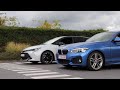 TOYOTA COROLLA GR SPORT VS BMW 1 SERIES M SPORT // DRAG RACE