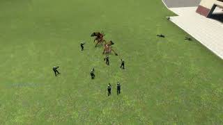 GMOD 2 Antlion Guards VS 10 Metro Police