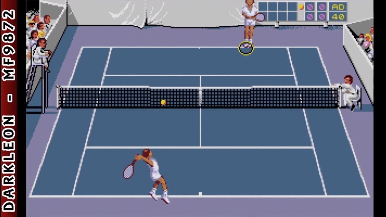 Great Courts 2 © 1991 Ubisoft - PC DOS - Gameplay