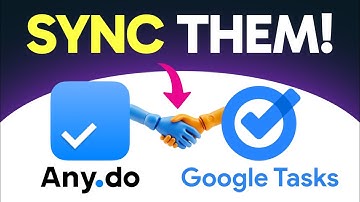 How to SYNC GOOGLE TASKS with ANY DO (Step by Step) 2025