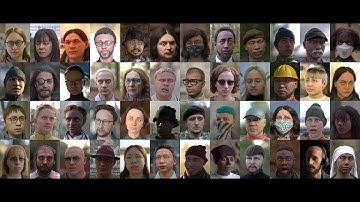 Fake It Till You Make It: Face Analysis in the Wild Using Synthetic Data Alone