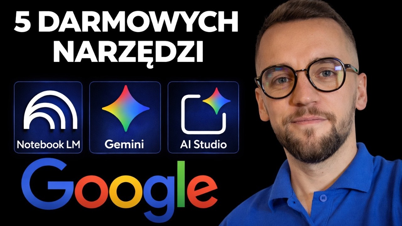 Przetestowałem 5 DARMOWYCH NARZĘDZI AI od Google (Lepsze Niż Płatne)