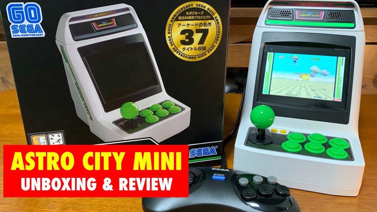 Sega Astro City Mini Unboxing and Review - A Treat for Sega Fans!