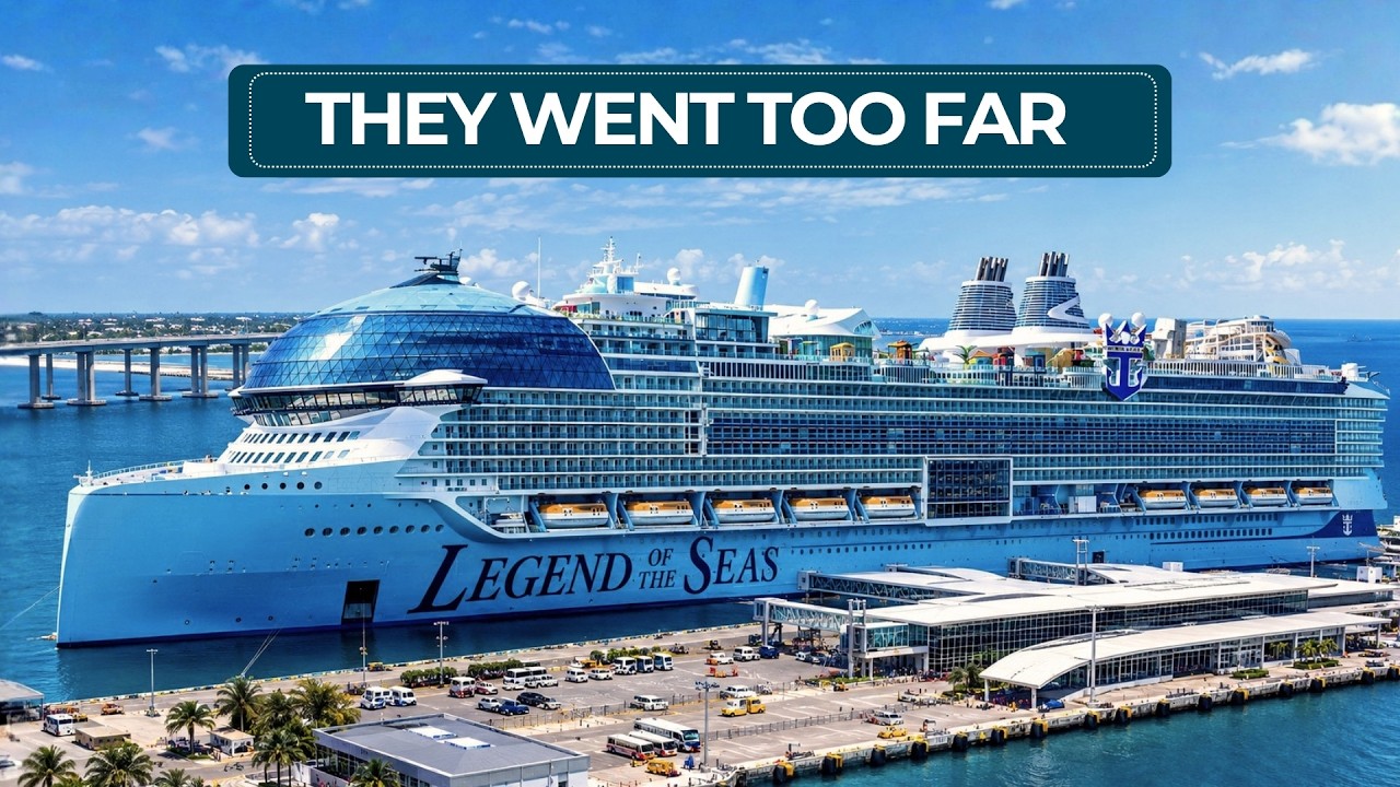 Why Cruise Ships Keep Getting Bigger Even When Ports Can't Handle Them?