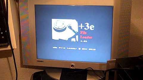 Spectrum +3 with ZXMMC