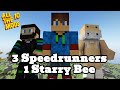 3 Speedrunners attempting Hardcore Starry Bee Speedrun - Practice Day 2