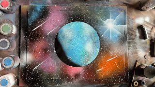 ASMR - Spray Paint Art - The Vivid World