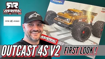 Is the New Arrma Outcast 4s v2 Worth the Hype? Unboxing & First Thoughts !