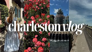 CHARLESTON TRAVEL VLOG: walking along king st, shopping, boat tours & more!