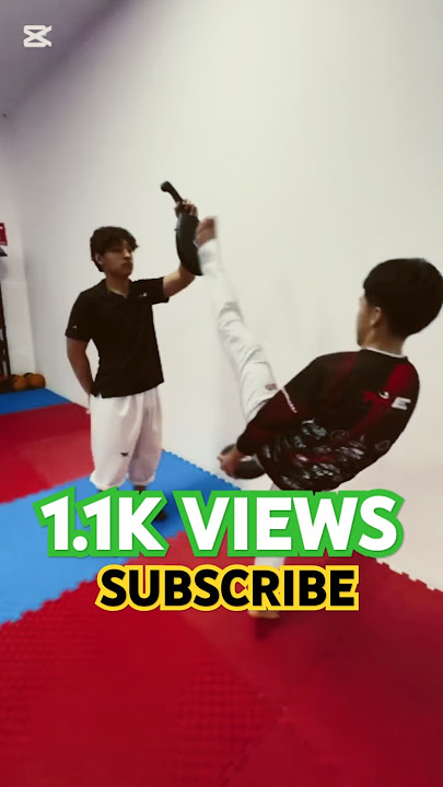 Taekwondo Techniques Naeryo chagi Kick (Subscribe now)