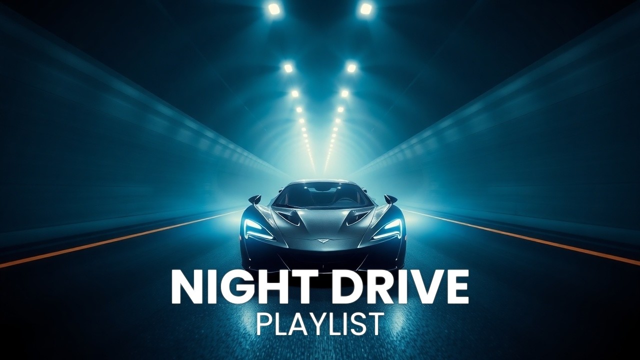 After Hours Drive Through Neon Highways