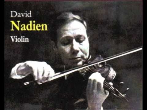 David Nadien plays Elgar's Salut d'Amour