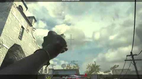 MW3 AON Across The Map Roof Bank Final Killcam on Mission