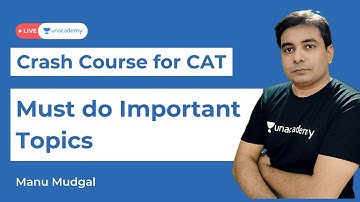 Important Questions CAT 2021| Crash Course & Concepts | Quantitative Aptitude for CAT 2021