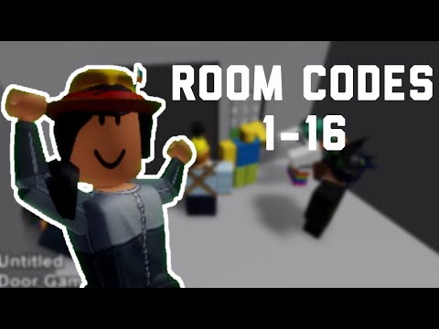 Untitled Door Game Codes 1 16 Roblox Youtube - roblox untitled door game codes 16