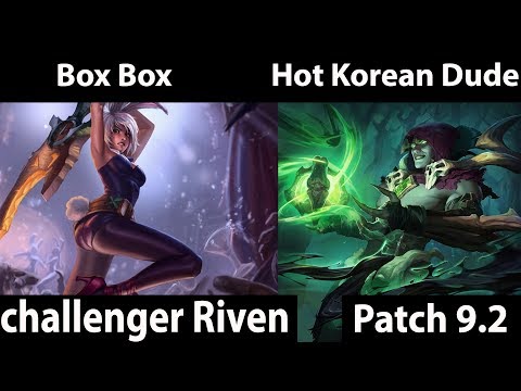 BoxBox counters Riven because he is Riven 